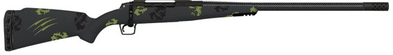 Fierce TROG300WIN22BF CT Rogue 300 Win Mag 3+1 22 in Carbon Fiber Barrel, Black Cerakote Titanium Rec, Forest Camo Rogue Stock, Rifle