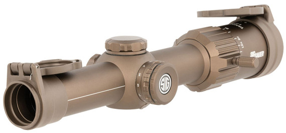 Sig Sauer Electro-Optics SOTM81200 Tango-MSR Coyote 1-8x24mm 30mm Tube Second Focal Plane, Rifle Scope