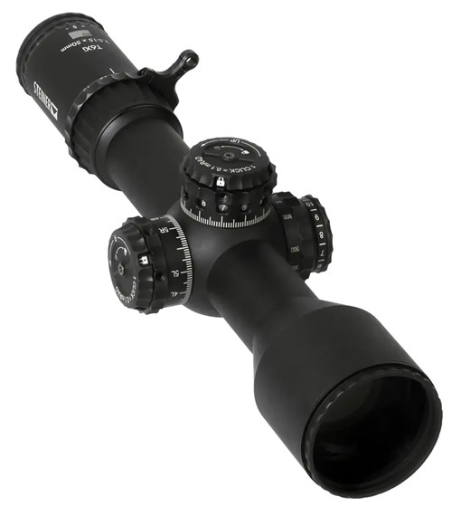 Steiner 5117 T6Xi Black 2.5-15x 50mm 34mm Tube Illuminated SCR Mil Reticle First Focal Plane