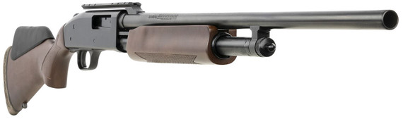 Mossberg 54143 500 Exclusive Configuration 20 Gauge Pump 5+1 24 in Blued Steel Barrel, Blued Receiver w/Integral Scope Base, Wood Fixed Dual Comb Bantam Stock, Right Hand, Shotgun
