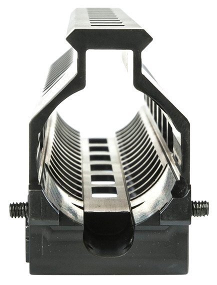 Geissele Automatics 05573B Super Modular Rail MK14 13.50 in M-LOK, Black Aluminum for AR Platform, Barrel Nut Included