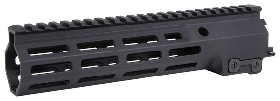 Geissele Automatics 05651B Super Modular Rail MK16 9.50 in M-LOK, Black Aluminum for AR Platform, Barrel Nut Included