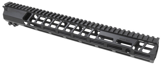 Sharps Bros SBHG05 Full Top Rail 15 in M-LOK Handguard, 6061-T6 Aluminum w/Anodized Finish, Includes 4140 PH Steel Barrel Nut & Hardware