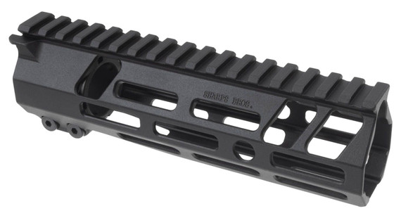 Sharps Bros SBHG08 Full Top Rail 7 in M-LOK Handguard, 6061-T6 Aluminum w/Anodized Finish, Includes 4140 PH Steel Barrel Nut & Hardware