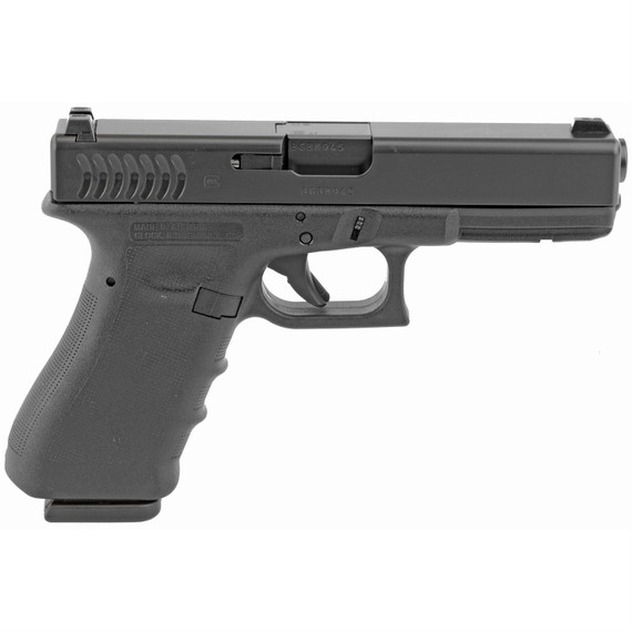 Glock 22 RTF2 (Rough Texture Frame), Semi-automatic, Striker Fired, Full Size, 40 S&W, 4.49 in Barrel, Polymer Frame, Matte Finish, Glock Night Sights, Curved Slide Serrations, California Approved Model, 10Rd, 2 Magazines G2210RTFAUT