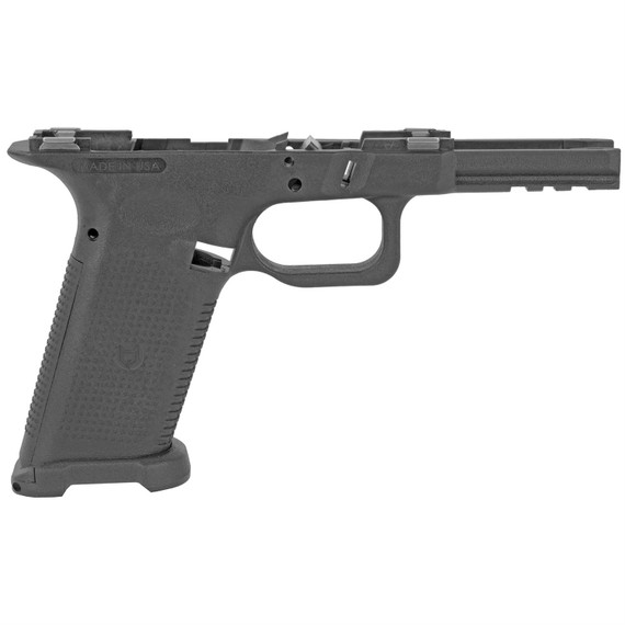 Lone Wolf Distributors Timber Wolf, Bare Polymer Pistol Frame, Striker Fired, Semi-automatic, Polymer Frame Pistol, Full Size, 9MM/40 S&W/357 SIG, Black, Integral Locking System, Fits Gen3/Gen4 Glock 17/22/31/34/35/17L/24/37 Slides LWD-TWF1-BARE