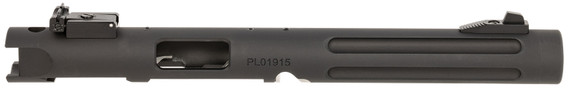 Tactical Solutions PLIV6TEMBRF Pac-Lite Barrel 22 LR 6 in Threaded & Fluted, Adj. Sights, Black Anodized for Ruger Mark IV & IV 22/45