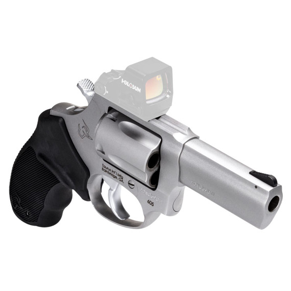 Taurus 2605P39 605 T.O.R.O. Small Frame 38 Special +P/357 Mag 5rd 3 in Stainless Steel Barrel, Frame & Cylinder, Black Rubber Grip, Transfer Bar Safety, Optic Mount For Micro Red Dot , Revolver