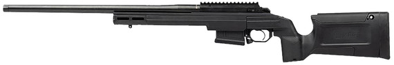 Aero Precision APBR01030002 SOLUS Bravo 6.5 Creedmoor 5+1 22 in Threaded Sendero Profile, Black, Fully Adjustable KRG Bravo Chassis, Rifle
