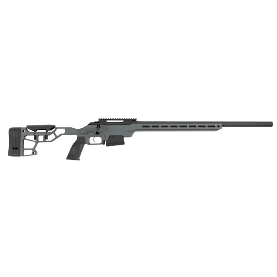 Colt Mfg CBXHV24CGA308 CBX Precision 308 Win 5+1 24 in Black Nitride Carbon Steel Threaded Barrel, Black Nitride Carbon Steel Receiver w/Picatinny Rail, Platinum Gray Aluminum Chassis w/Adjustable Cheek Weld, Rifle