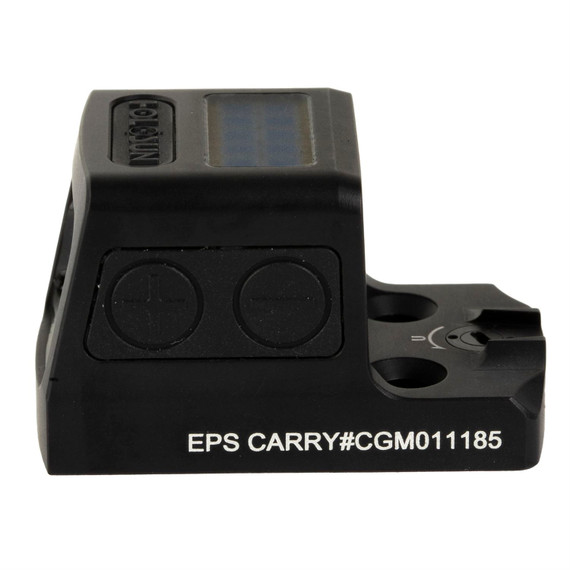 Holosun EPSCARRYGRMRS EPS Carry Black Anodized 1 x 0.58 in x 0.77 in 2 MOA Green Dot/32 MOA Circle Multi Reticle, Red Dot Sight