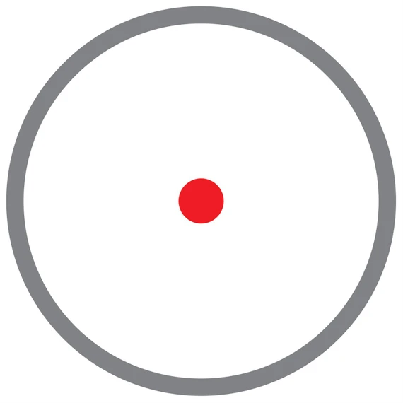 Holosun HE515GTRD 515 Black 1 x 20 mm 2 MOA /65 MOA Circle Multi Reticle, Red Dot Sight