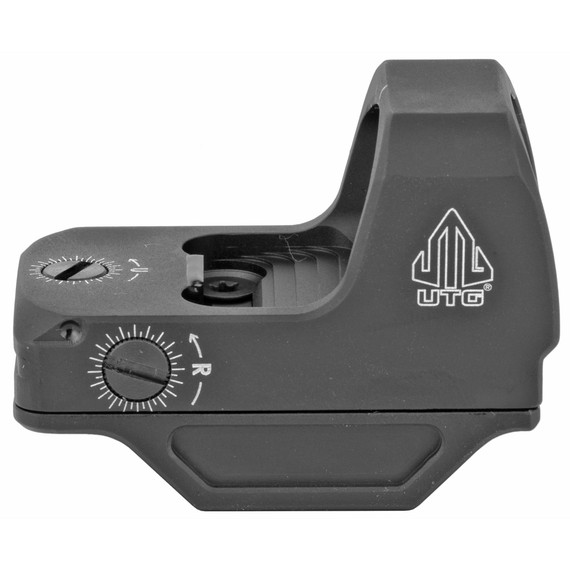 Leapers OP-RDM20G, Inc. - UTG OP3 Micro, Green Dot, Black, 4 MOA