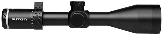 Riton Optics 3P312ASI23 3 Primal Black 3-12x56mm 30mm Tube Illuminated RDH Reticle, Rifle Scope