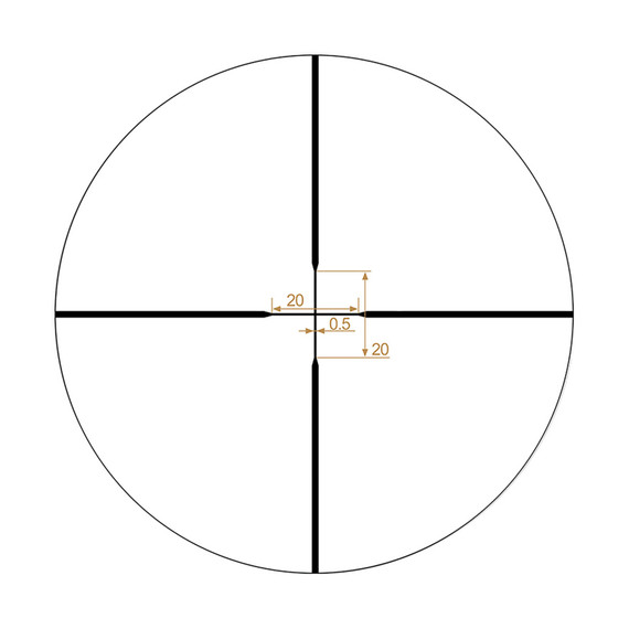 Riton Optics 3P416ASD23 3 Primal Black 4-16x44mm 30mm Tube Thick Duplex Reticle, Rifle Scope