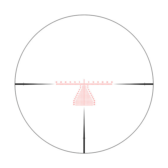 Riton Optics 5C525AFI23 5 Conquer Black 5-25x56mm 34mm Tube Illuminated MOR Reticle, Rifle Scope