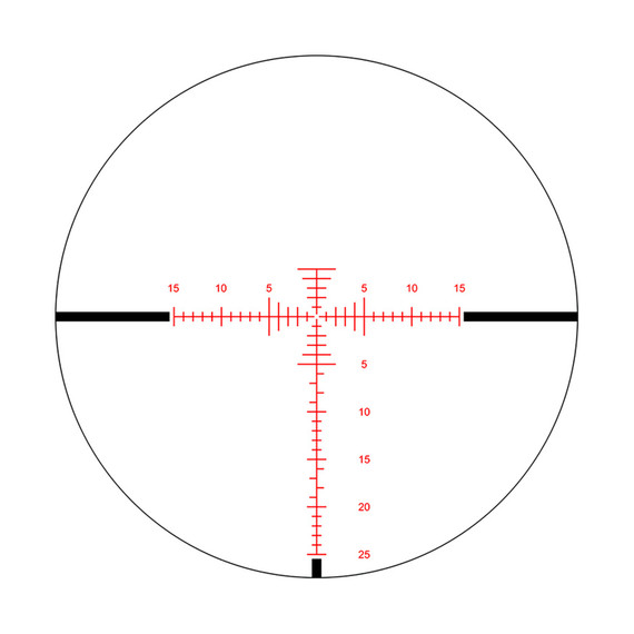 Riton Optics 7C324ASI23 7 Conquer Black 3-24x50mm 34mm Tube Illuminated G7 Reticle, Rifle Scope