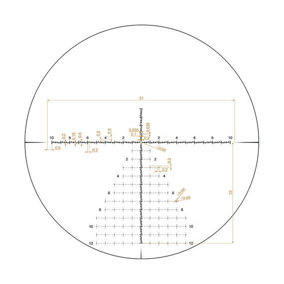 Riton Optics 7C432LFI23 7 Conquer Black 4-32x56mm 34mm Tube Illuminated PSR Reticle, Rifle Scope