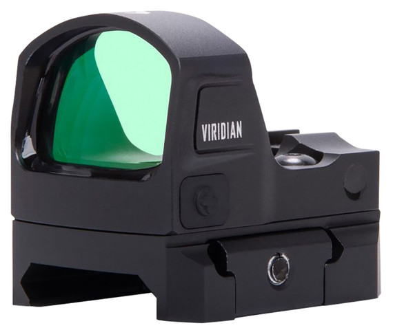 Viridian 9810055 RFX15 Black 1 x 17 mm x 24 mm 3 MOA Green Dot Shield/Picatinny, Red Dot Sight