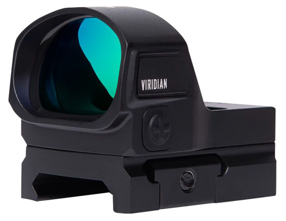 Viridian 9810056 RFX25 Black 1 x 20 mm x 28 mm 3 MOA Green Dot, Red Dot Sight
