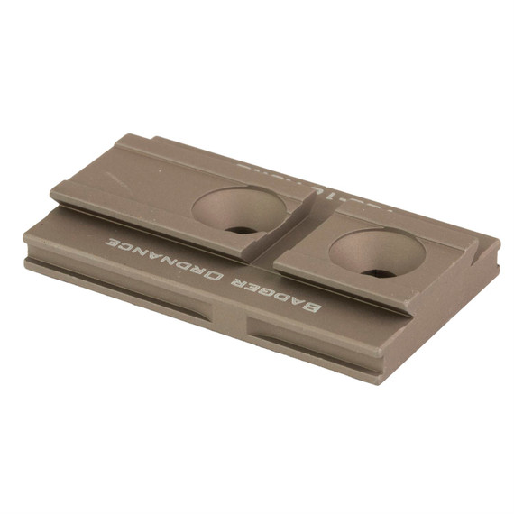 Badger Ordnance C1 12 O'Clock Top Optical Platform, Fits Aimpoint Acro, For Use with C1 Arc, Anodized Finish, Tan 700-16