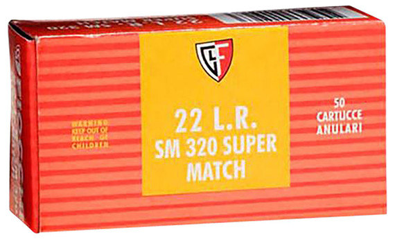 Fiocchi 22 Long Rifle Ammunition 22SM320