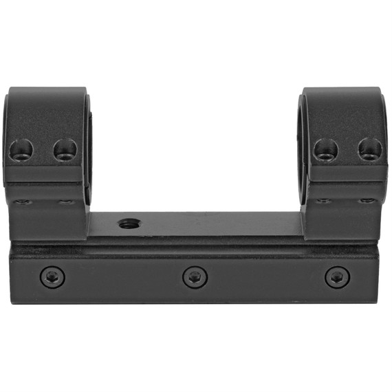 Konus One-Piece Ring Mount 7237, Fits 32mm to 52mm Objective Lenses, For 1 in and 30mm Scopes, Matte Black 7237