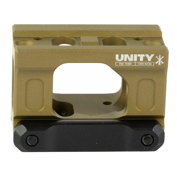 Unity Tactical FAST Micro FST-MISF, Red Dot Mount, 2.26 in Optical Height, Compatible with CompM5s, CompM5b
