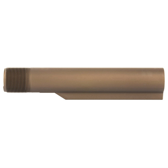 LBE Unlimited AR15 Milspec Recoil Buffer Tube MBUF002-WB, Brown MBUF002-WB