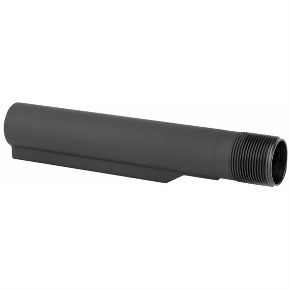 Luth-AR Mil-Spec Buffer Tube BS-15M, Buffer Tube, Fits AR-15, Mil-Spec Dia, Black BS-15M