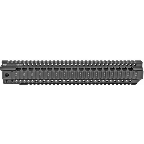 Midwest Combat Rail T-Series MI-CRT14, Free Float Handguard, 14 in Length
