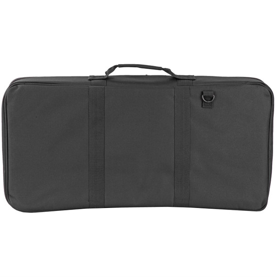 NCSTAR Discreet Carbine Case CV3DIS2947B-26, Nylon, Black, Fits 16 in Barreled AR Platform Rifles, Includes Shoulder Strap CV3DIS2947B-26