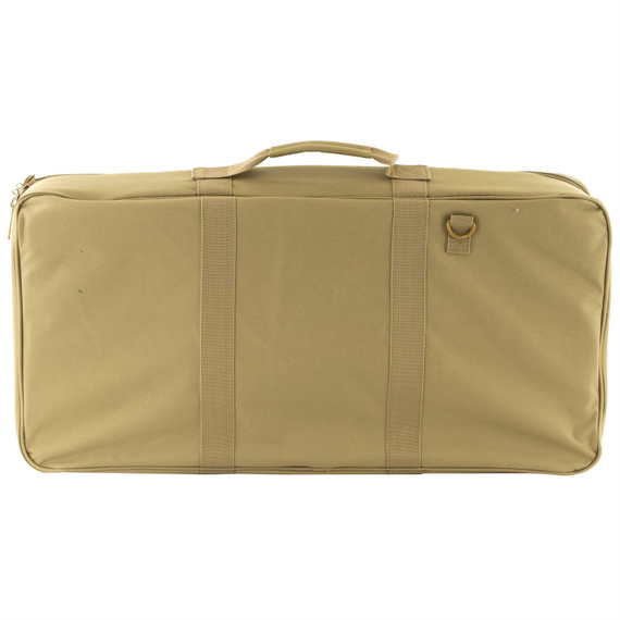 NCSTAR Discreet Carbine Case CV3DIS2947T-26, Nylon, Tan, Fits 16 in Barreled AR Platform Rifles, Includes Shoulder Strap CV3DIS2947T-26
