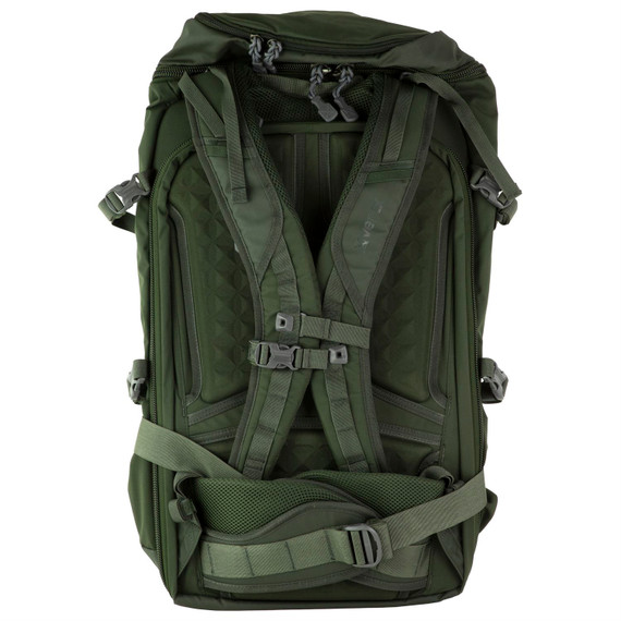 Vertx Overlander Gen 3, Backpack, Rudder Green, Outside Dimensions: 26.5 inH x 13 inW x 9.5 inD, CCW Compartment dimensions: 19.5 inH x 12.5 inW x 2 inD, 45 Liters, Nylon 5023-RDGN