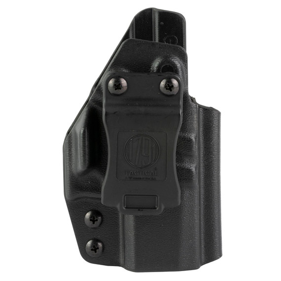1791 Gunleather TACIWBGX4BLKR Tactical Kydex IWB Black Kydex Belt Clip Fits Taurus GX4 Right Hand, Holster