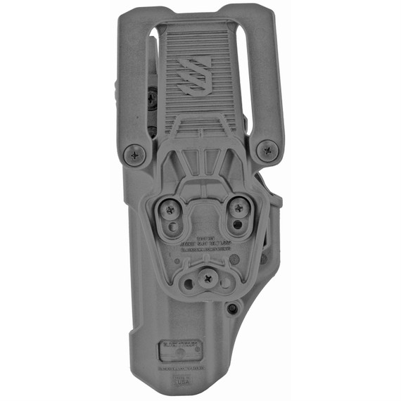 BLACKHAWK T-Series 44N500BWR, L3D, Duty Holster, Right Hand, Fits Glock 17/19/22/23/31/32/45/47