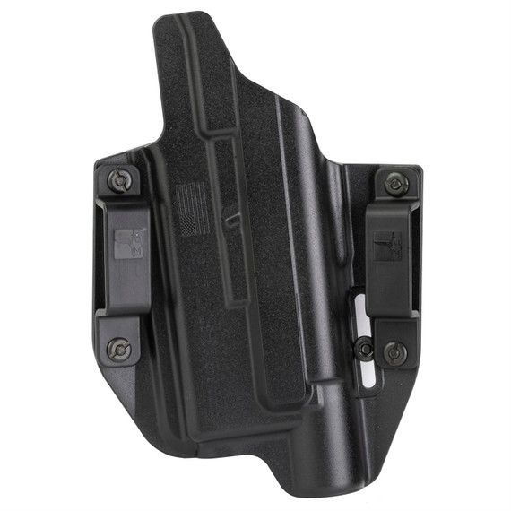 Bravo Concealment BCA Light Bearing BC30-1005, OWB Concealment Holster, 1.5 in Belt Loops