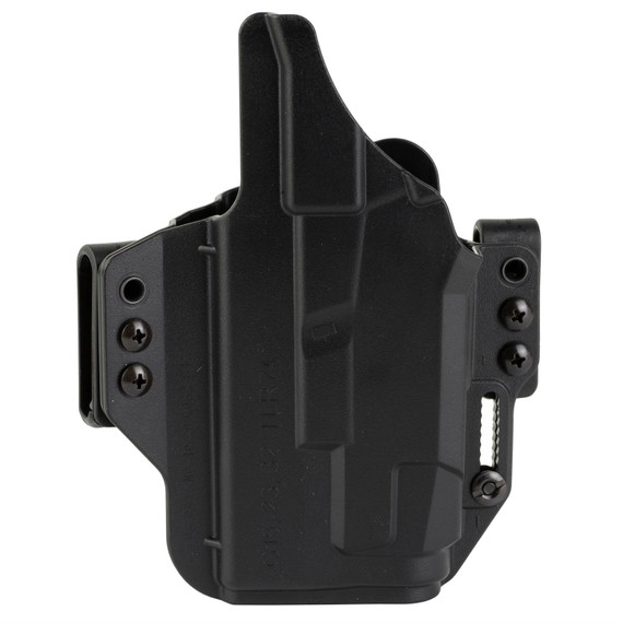 Bravo Concealment Torsion BC40-1010, IWB Concealment Holster, Waistband Clips, Fits Glock 19/19X/23/32/45 w/Streamlight TLR-7, Right Hand
