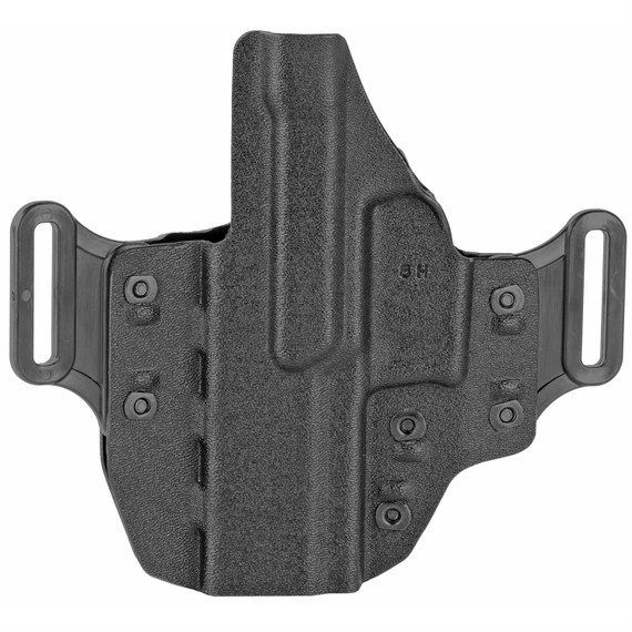 DeSantis Gunhide 195KA8HZ0 Veiled Partner OWB Black Kydex Belt Slide Fits Sig P320C/P250C Right Hand, Holster