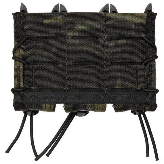 High Speed Gear Pistol TACO 11PT03MB, Triple Mag Pouch, MOLLE, Fits Most Pistol Mags, Hybrid Kydex and Nylon