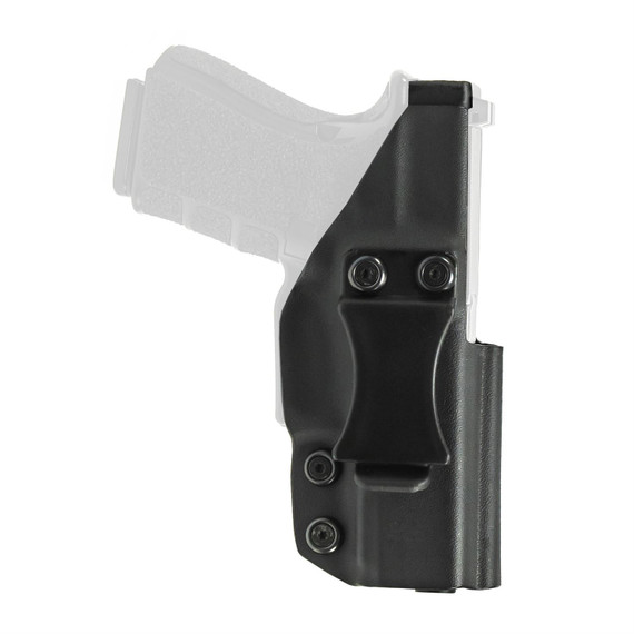 Tagua Ambi Disruptor AMBI-DTR-355, IWB/OWB Belt Holster, Kydex Conxruction, Black, Fits Glock 43, Ambidextrous AMBI-DTR-355