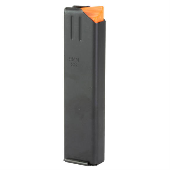 DuraMag 2009041178CPD AR-15 Duramag SS 20rd 9mm Luger Fits Black Stainless Steel, Magazine