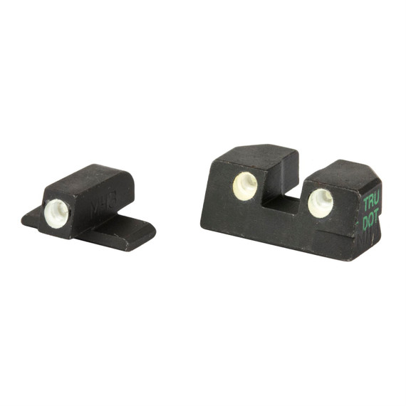 Meprolight Tru-Dot 0101103101, Tritium Sight Set, Green Front/Green Rear, Fits Sig Sauer 9MM/357SIG P Series Except P365XL 0101103101