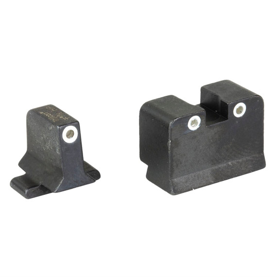 Trijicon Bright & Tough, Tritium Night Sight, Green 3 Dot, Suppressor Height, Matte Finish, Black, Fits - 9mm/.357Sig Models, P225, P226, P228, P239, and P320 SG201-C-600907
