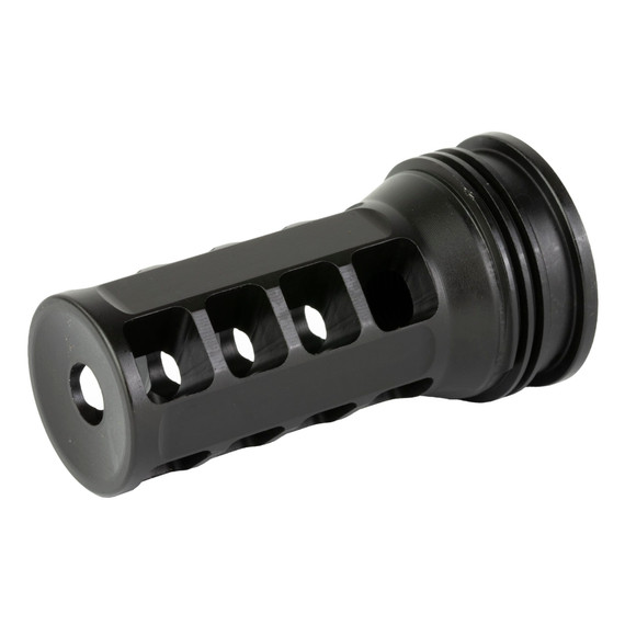 HUXWRX Safety Company Muzzle Brake-QD 1599, 223 Remington/556NATO, Black, 1/2X28, Fits HuxWrx/OSS Suppressors 1599