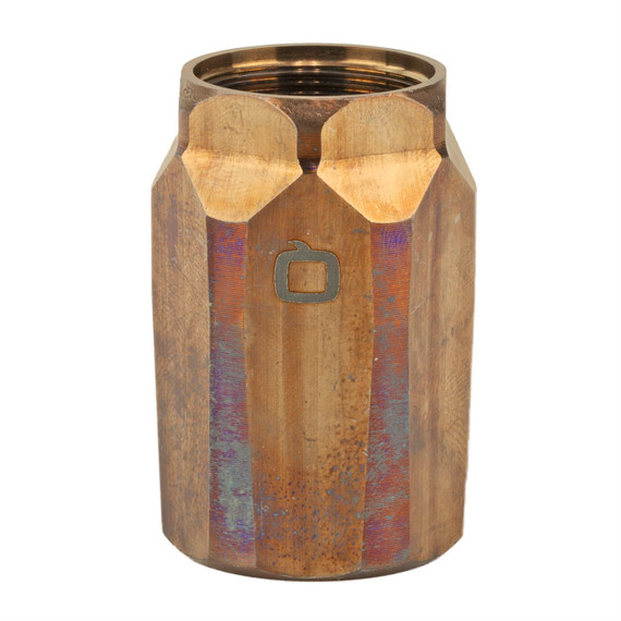 Q LLC WHISTLETIP Whistle Tip Blast Mitigation Device QD, Copper, 1.85 L, 1.16 D, for Cherry Bomb Brake