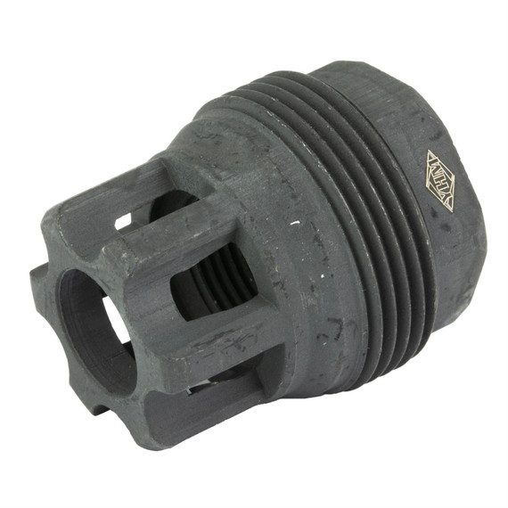 Yankee Hill 4401MB28 sRx QD Mini Muzzle Brake Black Phosphate Steel with 1/2-28 tpi, 9mm, 1.10 OAL & 9.375 Diameter for sRx Adapters