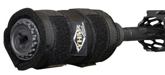 Yankee Hill HTP45 Suppressor Cover 4.50 L, Black Nylon, Suppressor Accessories