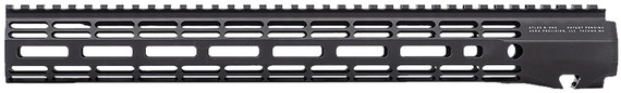 Aero Precision APRA500705A Atlas R-One Handguard 15 M-LOK, Black Anodized Aluminum, Full Length Pic Top, QD Sling Mounts, Mounting Hardware Included for M4E1/AR-15, Forend