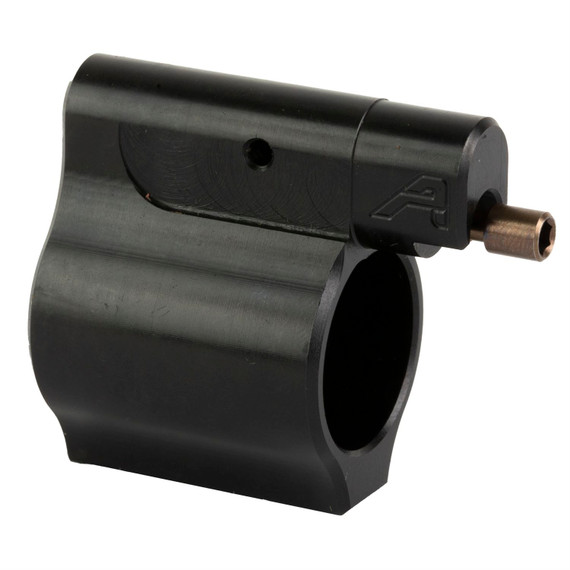 Aero Precision Low Profile Adjustable Gas Block APRH101613C, Fits AR15 with 0.625 in Barrel, Nitride Finish, Black APRH101613C